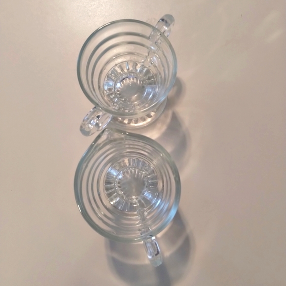 Vintage Indiana Glass Christmas Candy coffee set - Picture 4 of 4